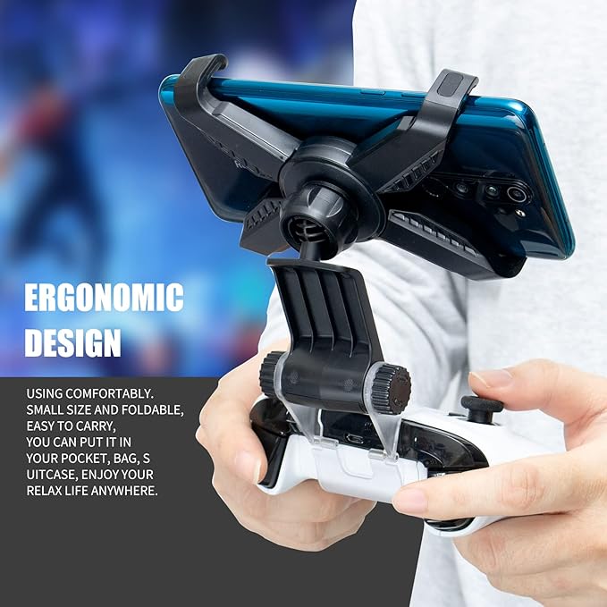 ECHZOVE Xbox Series X Controller Phone Clip, Xbox One Controller Mobile Phone Holder - Image 3