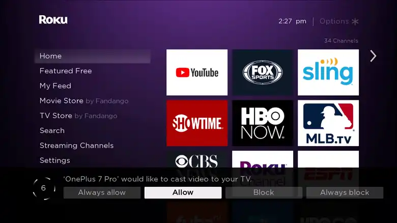 Xbox App on Roku TV