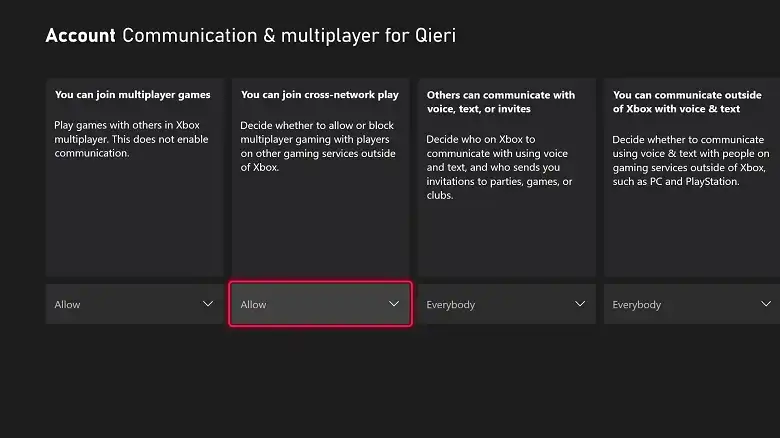 How to Enable Crossplay on Xbox Games Series X