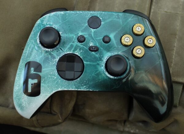 Xbox Rainbow 6 Siege Black Ice Controller (Copy)